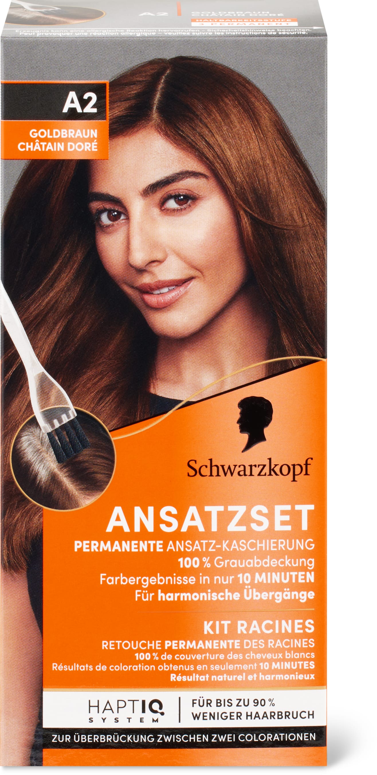 Schwarzkopf Kit ritocco ricrescita A2 Castano dorato